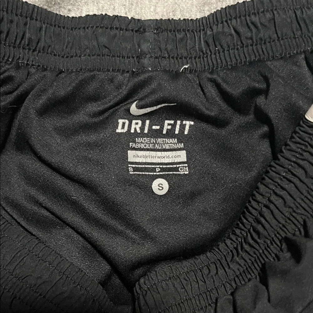 Nike Black and White Women's Athletic Shorts